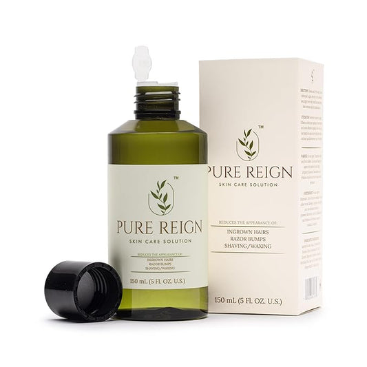 Skin Care Solution | Ingrown Hairs, Razor Bumps, Shaving/Waxing 5oz (150ml)