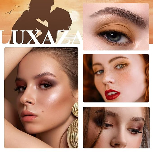 6PCS Cream Eyeshadow Stick Makeup Sets, Metallic And Matte Shimmer Eye Shadow Eye Brightener Stick Pencil Crayon, B09-Chocolate Matte