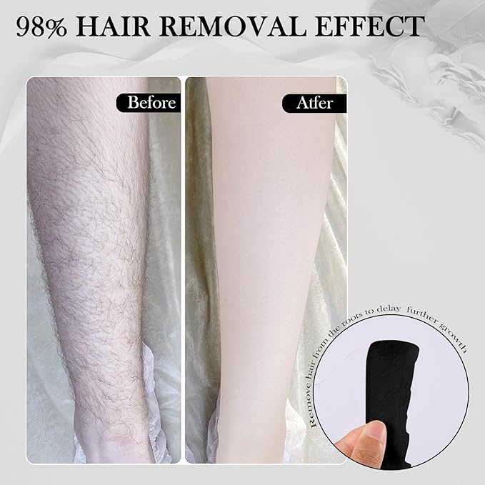 Wax Beads Bulk - 3.3lb Wax Beans Supplies for Esthetician - Professinal Painless Waxing for Face, Upper Lip, Bikini, Leg, Women Natural Melting Kit - Hypoallergenic Hard Wax Beads Bulk