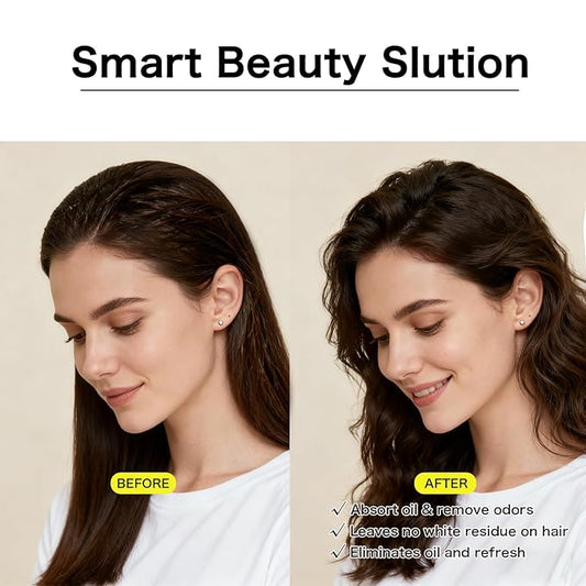 Dry Shampoo Spray for Women Dark Hair Oil Absorbing No White Residue Fashion Volumizing Hair Style, 72-Hour Refresh hair, 5.07 Fl Oz