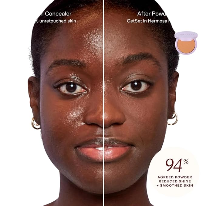 Tower 28 GetSet™ Talc-Free Setting + Brightening Pink Powder – Blurring, Soft Matte, Sweat-Proof & Transfer-Proof – Hydrating, Sensitive Skin Safe, Vegan & Cruelty-Free – Palisades Pink