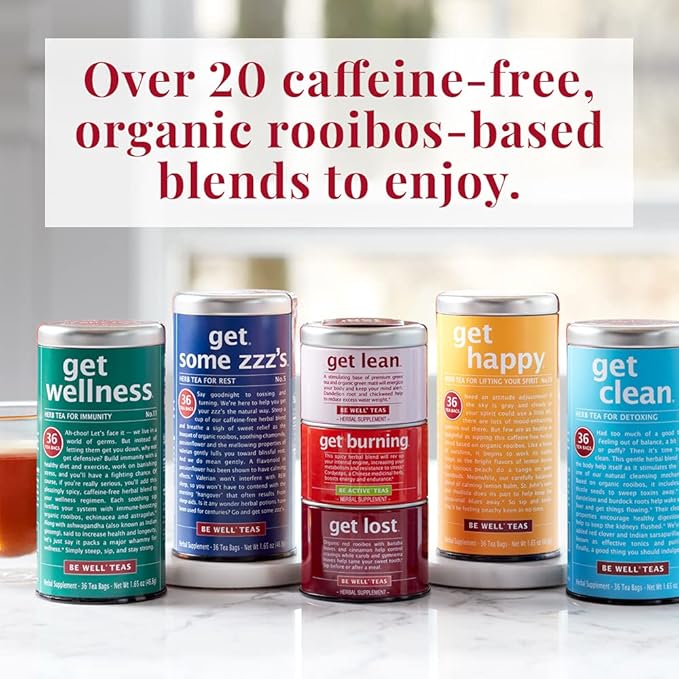 The Republic of Tea - Get Relaxed No.14 Tea for Relieving Stress Tea, 36-Count