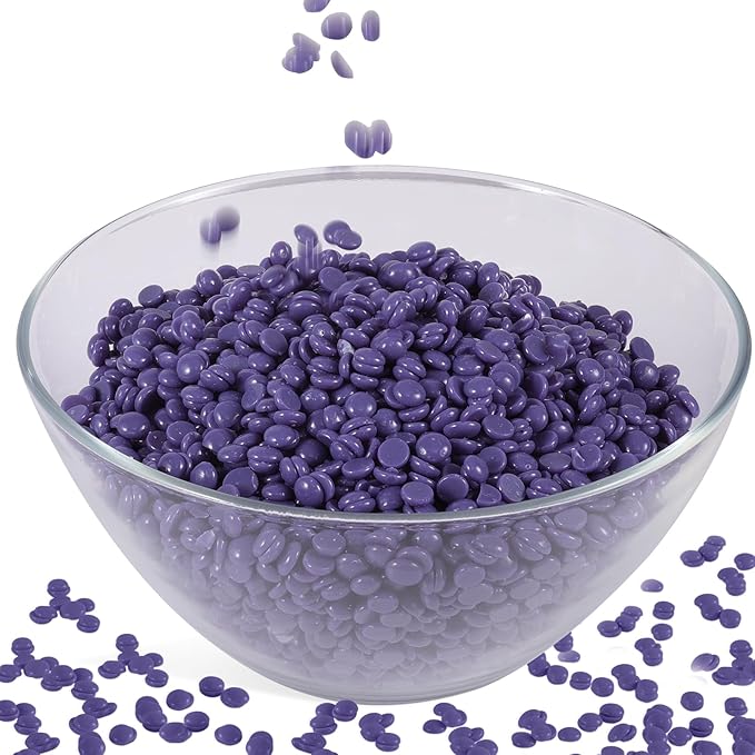 Wax Beads Bulk - 3.3lb Wax Beans Supplies for Esthetician - Professinal Painless Waxing for Face, Upper Lip, Bikini, Leg, Women Natural Melting Kit - Hypoallergenic Hard Wax Beads Bulk