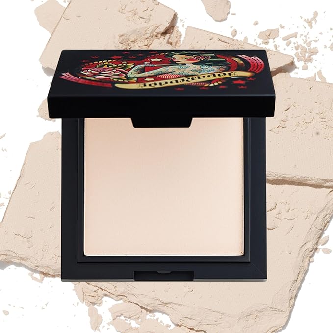 REINA REBELDE Perla Shade On Your Face Finishing Powder | Blurring Pressed Powder| Smooth Matte Finish | Long-lasting | Cruelty Free and Vegan | For Light Skin Tones