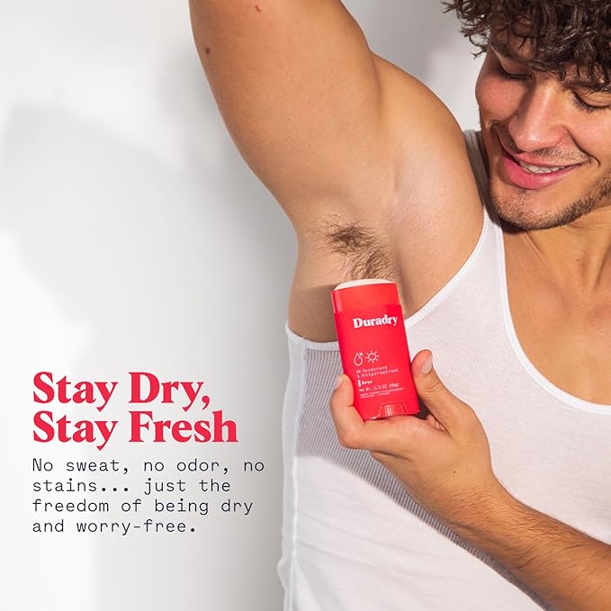 Clinical-Strength Antiperspirant Deodorant for Women and Men - Clean formula with Natural Ingredients, Odor, and Excessive Sweat protection for Armpits - Clear Sky, 2.3 Oz (Pack of 2)