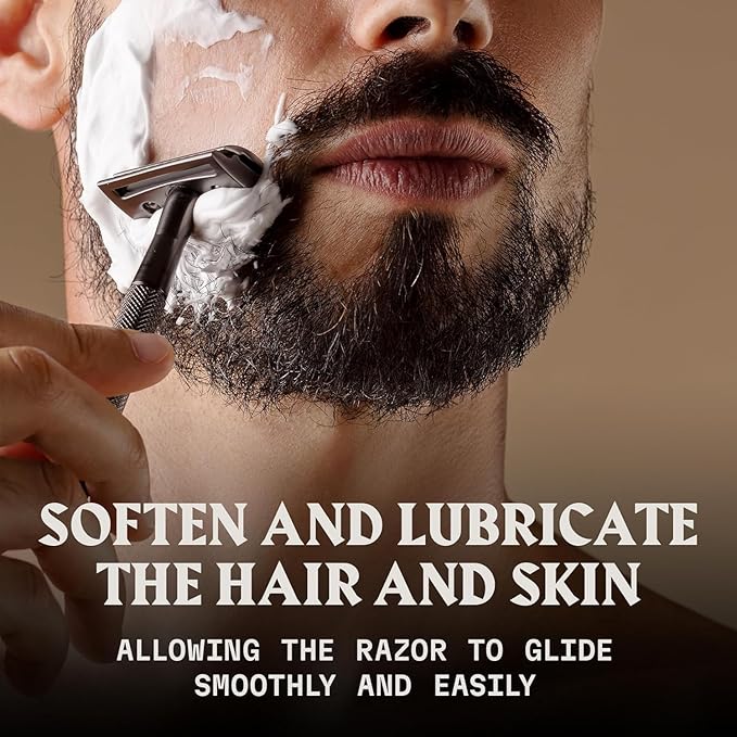 Striking Viking Unscented Pre Shave Oil - 3.3 fl oz, Pack of 1 - Slip & Glide for Safety Razors - Nourishing Hydration & Shaving Soap Alternative - Beard Oil Pre Shave