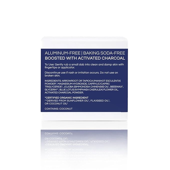 Little Seed Farm All Natural Deodorant Cream - Blue Lotus - Aluminum Free Deodorant for Women or Men, Net Wt. 2.4oz | 68g