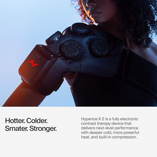 Hyperice X2 Shoulder - Advanced Heat and Cold Contrast Therapy - Pain and Inflammation Relief - Provides Increased Range of Motion - FSA-HSA