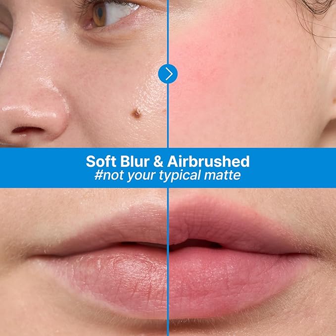 Blurry Pudding Pot + Keychain SET | Airbrushed Blush & Lip, Buildable Pigment, Long-lasting, Lightweight, Easy to Blend, Natural Soft Matte Finish Makeup – Wavy (Muted Pink) | 0.17 oz