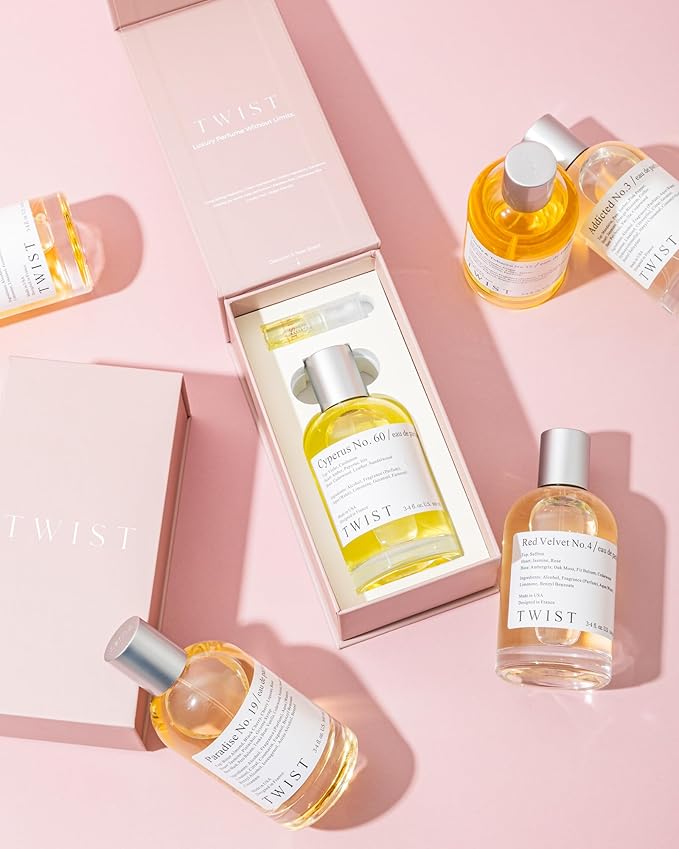 Twist Pistache No. 85 - Inspired by Kay. Yum Pistachio Gelato, Long Lasting Perfume For Women, Paraben Free, Vegan, Clean Ingredients, Fragrance - Spray 100 ml | 3.4 fl. oz.