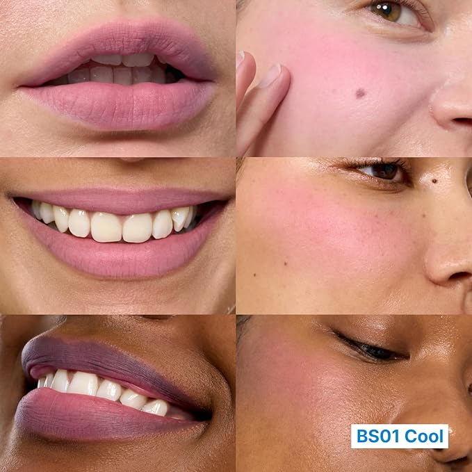 Blurry Pudding Pot + Keychain SET | Airbrushed Blush & Lip, Buildable Pigment, Long-lasting, Lightweight, Easy to Blend, Natural Soft Matte Finish Makeup – Cool (Lavender Pink) | 0.17 oz