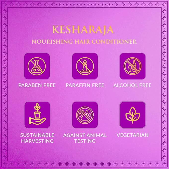 SPA CEYLON Kesharaja Nourishing Hair Conditioner | Nourishes Trears and Fortifies | Refreshing Hair and Scalp Treatment | Ideal for Weak Fragile and Falling Hair