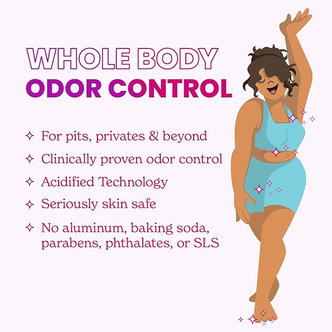 Lume Whole Body Deodorant - Smooth Solid Stick - 72 Hour Odor Control - Aluminum Free, Baking Soda Free and Skin Loving - 2.6 Ounce (Pack of 3) (Soft Powder)