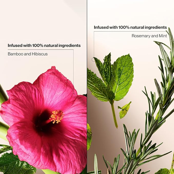 Suave Dry Shampoo Spray Variety 2-Pack – Invigorating Rosemary & Mint + Volumizing Bamboo & Hibiscus, 4.3 Oz Ea