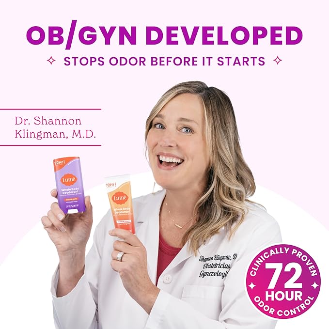 Lume Invisible Spray Deodorant For Women - Whole Body Deodorant Spray - 72 Hr Odor Control - Ozone Friendly, Natural Propellant - Aluminum & Baking Soda Free, Skin Loving - 3.6 ounce (Lavender Sage)