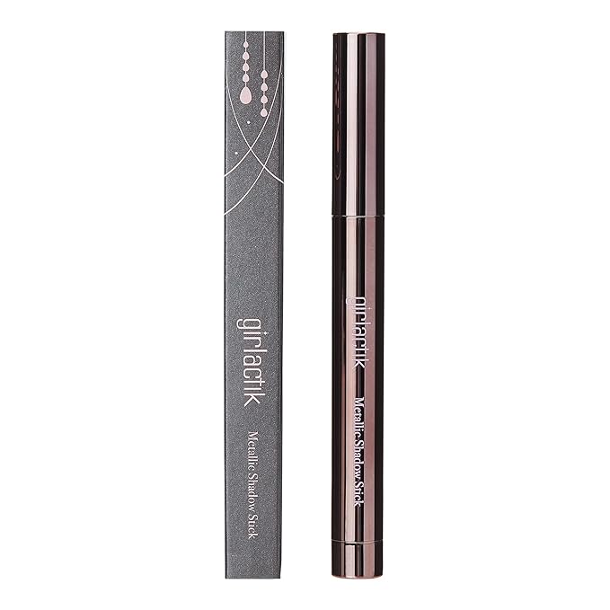 Girlactik Shadow Stick – Long-Wearing Cream Eyeshadow Stick, Blendable & Smudge-Resistant Eye Makeup – Vegan, Cruelty-Free, Easy One-Swipe Application (Sateen)