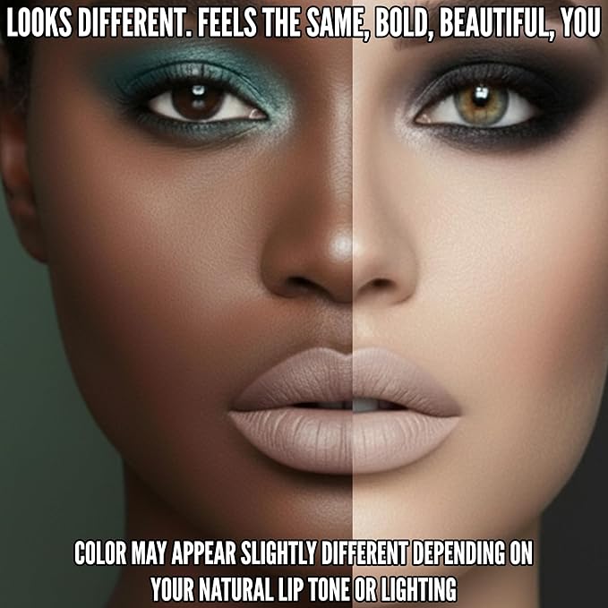 Mynena Nude Long Lasting Lipstick for Women Waterproof & Transfer-Proof | Hydrating with Shea Butter | Bold Pigment Matte Color Lip Stain | Talc-Free & Vegan Product that Performs | Sandy