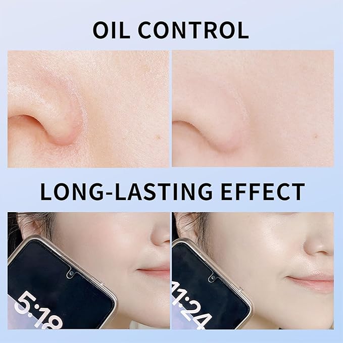 Maycheer Face Powder, Maycheer Setting Powder, Lasting Waterproof Oil Absorbing Pressed Powders Compact for Face (04# TRANSLUCENT)