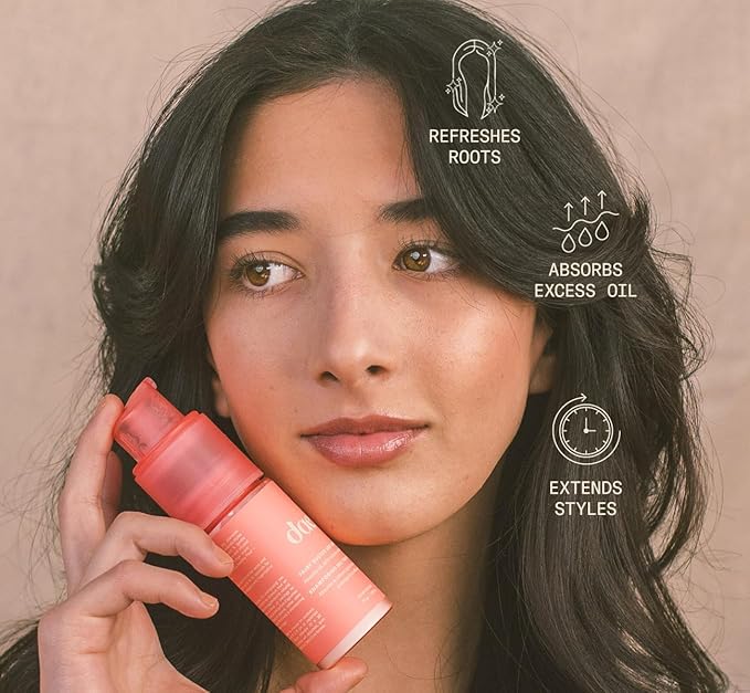 DAE Fairy Duster Dry Shampoo Powder - Non-Aerosol Natural Ingredients, Absorbs Oil & Refreshes Roots