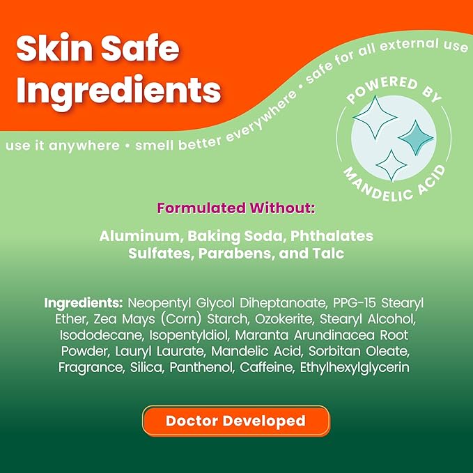 Lume Whole Body Deodorant - Smooth Solid Stick - 72 Hour Odor Control - Aluminum Free, Baking Soda Free and Skin Loving - 2.6 Ounce (Pack of 3) (Fresh Alpine)