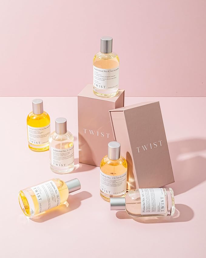 Twist Vanilla Latte No. 145 - Eau De Parfum Inspired by Giardini Di T. Bianco Latte, Long-Lasting Perfume For Women & Men, Paraben Free, Vegan, Clean Ingredients, Unisex - Spray 100 ml | 3.4 fl. oz.