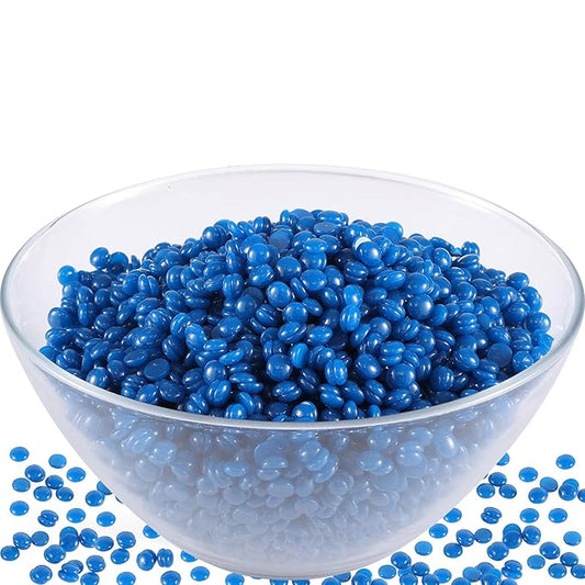Smooth Hard Wax Beads Bulk - Professional Hair Removal Wax Kit for Coarse Hair & Sensitive Skin - Low Temperature, Painless Brazilian, Bikini, Face, Body Home Use (5lbs, Natural Pearl)