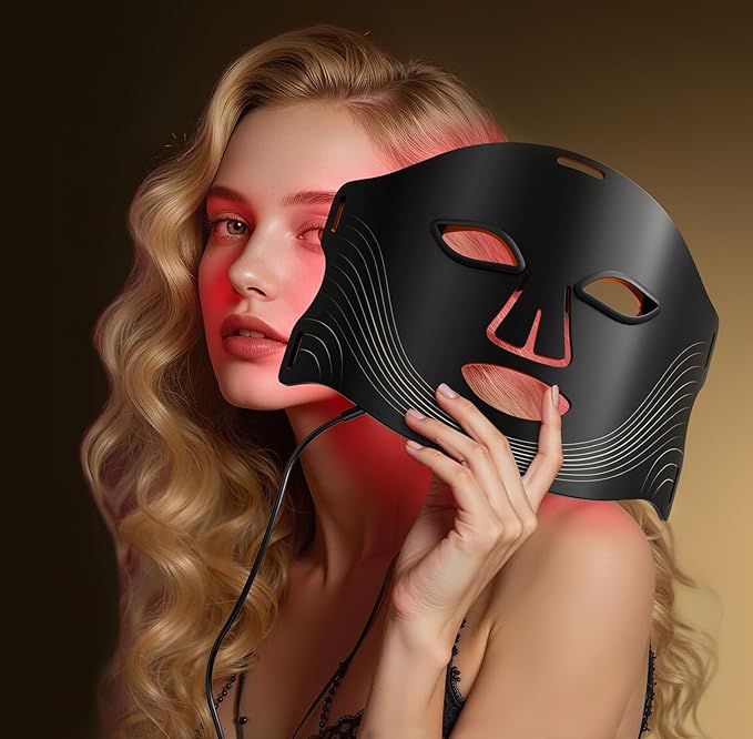 LED Light Therapy Device(KFB290), Red Light Therapy for Face, Near-Infrared 850NM±5NM LED Face Mask Light Therapy