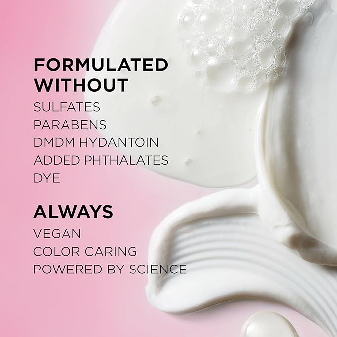 L'Oreal Paris Bonding Conditioner for Color Treated Hair, Strengthen and Repairs Weak Hair Bonds, Sulfate Free & Vegan Hair Care, EverPure, 6.8 Fl Oz