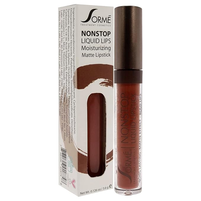 Sorme Cosmetics Nonstop Liquid Lipstick, Delight