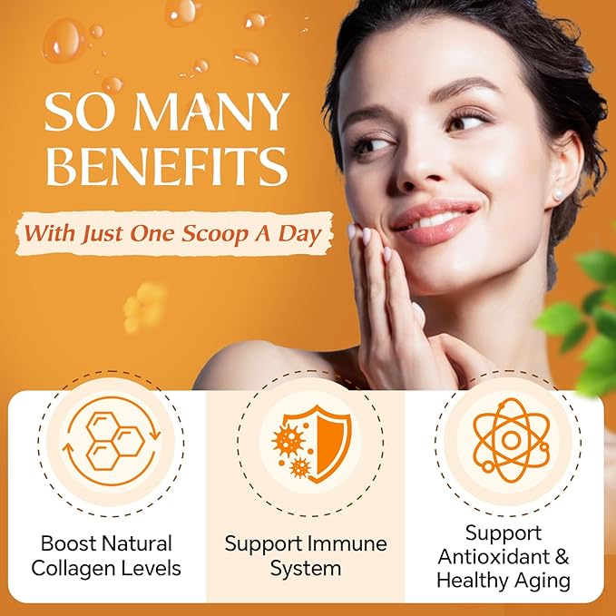 NATURE TARGET Multi-Collagen-Peptides-Powder for Joint Support, Hydrolyzed Collagen for Women Men with MSM + GC, Type I II III V X Collagen for Skin Hair & Nail, Non-GMO, 50 Servings