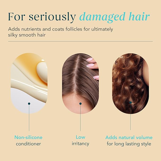 CELGEN] Advanced Hair Conditioner for Smooth, Shiny & Tangle-Free Hair – Collagen & Botanical Extracts, Deep Moisture & Frizz Control,10.58 Oz./ 300g