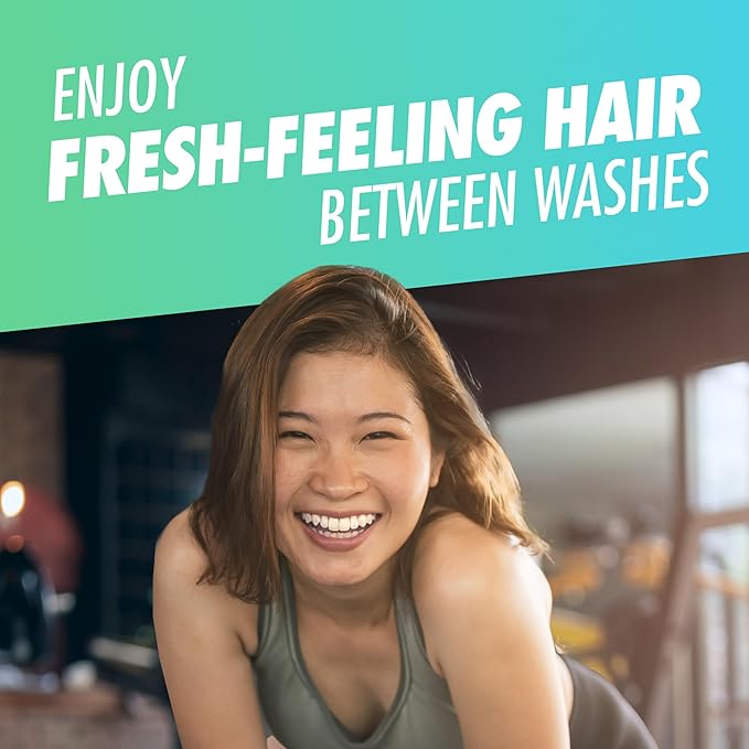 Batiste Sweat Activated Dry Shampoo, Neutralizes Odor for Up to 24 Hours & Prevents Sweat Buildup in Hair, Waterless Shampoo, 3.81 Oz