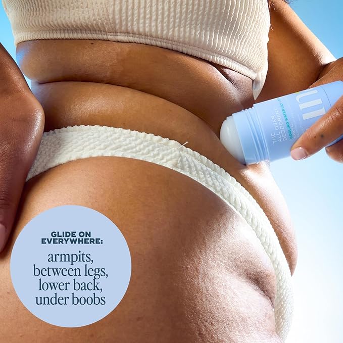 Luna Daily The All Over Deodorant™ Stick | Gel Deodorant for Women | Aluminum-Free, Non-Staining & pH-Balanced | Cooling Water Lily & Citrus | With Hyaluronic Acid & Prebiotics, 2.4 oz