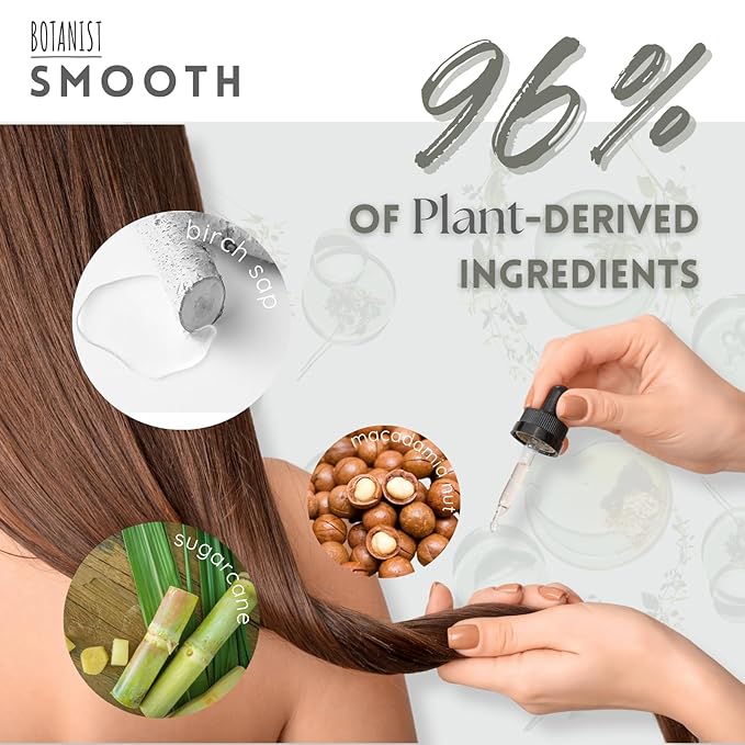 Organic Hair Conditioner for Dry & Frizzy Hair Women & Men, Keratin Treatment by Natural Protein, Macadamia Nut Oil & Jojoba Oil in Japan, Sulfate &Paraben Free, Green Apple& Rose, 16.2 Fl Oz