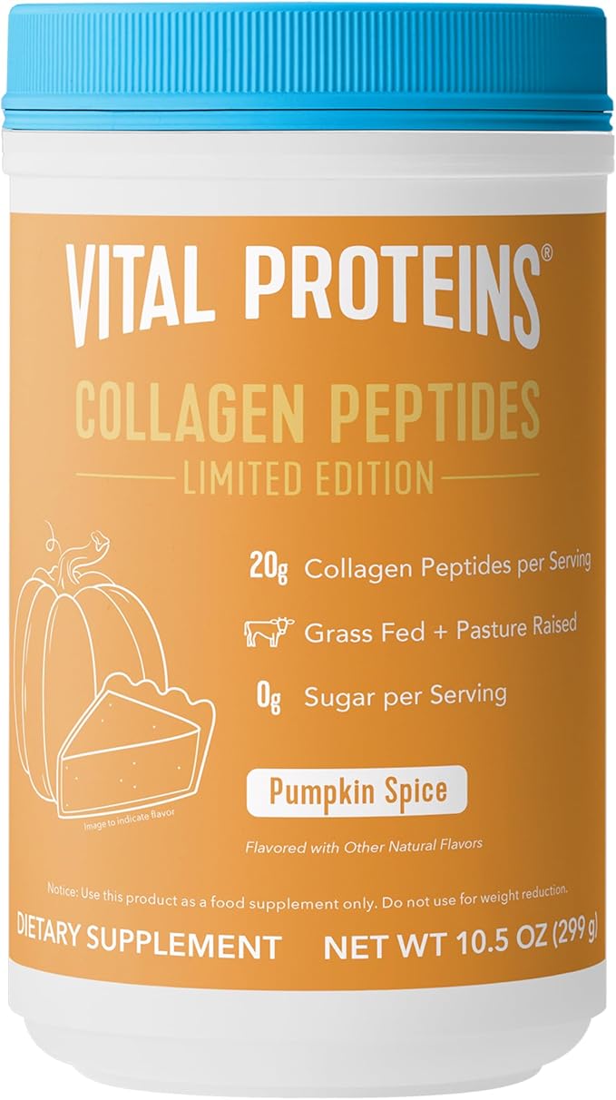 Vital Proteins® Pumpkin Spice Collagen Peptides, 20g Collagern Peptides, Healthy Hair, Skin, Nails & Joints