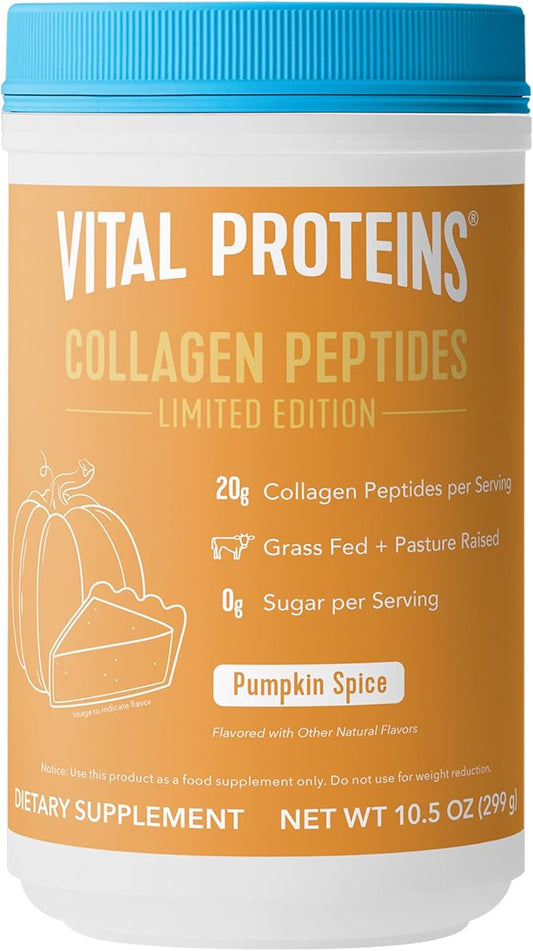 Vital Proteins® Pumpkin Spice Collagen Peptides, 20g Collagern Peptides, Healthy Hair, Skin, Nails & Joints