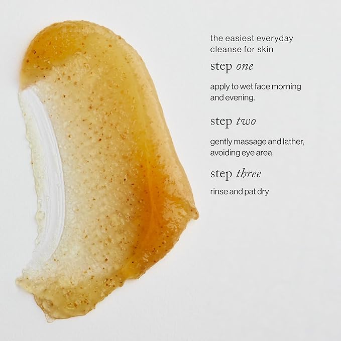 goop Beauty Exfoliating Jelly Cleanser | Face Wash to Clean & Smooth Skin | Squalane, Kakadu Plum, & Vitamin C | Moisturizes & Soothes Skin | Paraben & Silicone Free | 4 fl oz