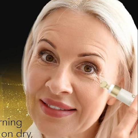 Cicatricure Gold Lift Dual Contour Eye and Lip Wrinkle Cream, Anti Aging Skin Care to Reduce Dark Circles, Puffiness & Expression Lines, 0.5 Ounce