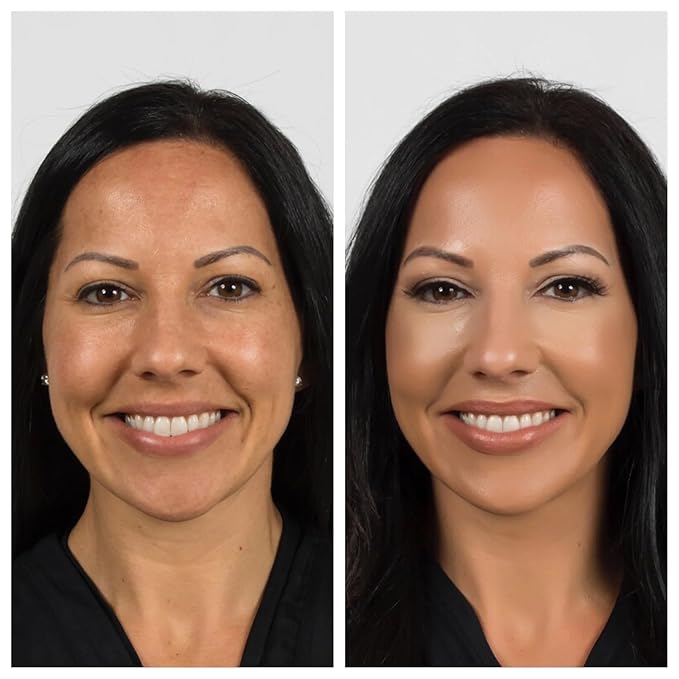 Emani Loose Powder Foundation Makeup for Sensitive Skin, Skin Perfecting, Natural Mineral Foundation with Buildable Coverage, Oil Control, Talc Free, Cruelty-Free & Vegan, Tender