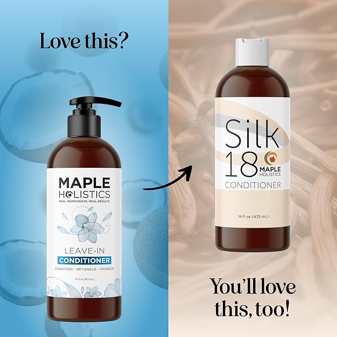 Leave In Conditioner for Dry Damaged Hair - Ultra Moisturizing Deep Conditioner for Dry Damaged Hair and Frizz Control with Silk Amino Acids - Smoothing Leave In for Curly Hair Moisturizer