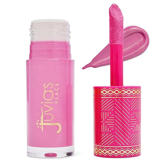 Juvia's Place Blushed Liquid BlushLighter Blush Lily Glow - Liquid Blush for Cheeks with Luminous Glow, Long-Wearing, Buildable & Highly-Pigmented Makeup, Easy to Blend Blush