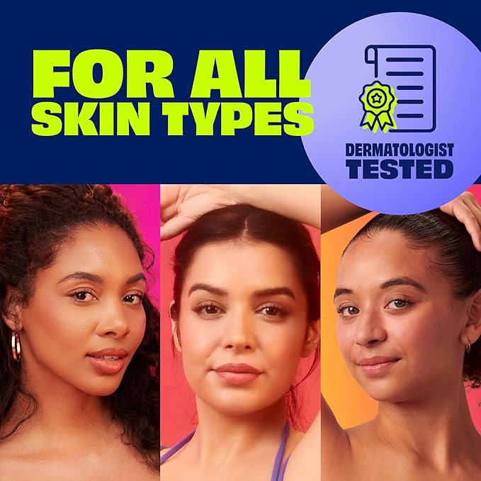 Nair Sensitive Hair Remover Mess-Free Wax Ready Strips, Legs and Body Easy Hair Removal Wax Strips for Sensitive Skin, Chamomile Extract, Dermatologist Tested, Plus 6 Post Wipes, 40 Count