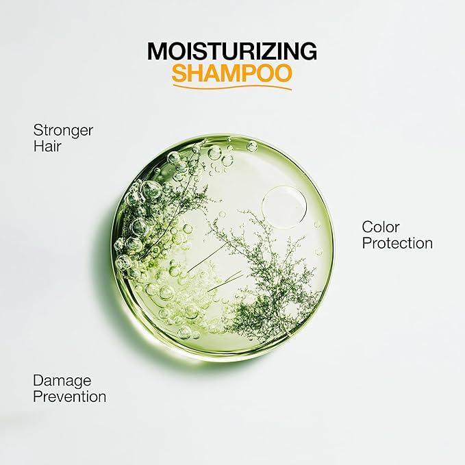 GK HAIR Global Keratin Moisturizing Shampoo (3.4 Fl Oz/100ml) for Hydrating Color Protection Dry Damage Curly Frizzy Thinning Color Treated Hair Repair Organic Paraben Sulfate Free All Hair Types