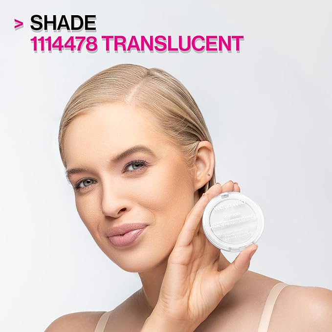 wet n wild Bare Focus Clarifying Finishing Powder | Matte | Pressed Setting Powder Medium-Tan