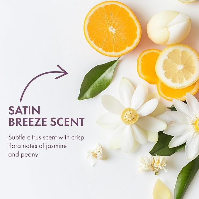 Ban Invisible Roll-on Antiperspirant Deodorant for Women and Men, 24-hour Underarm Odor & Sweat Protection, Satin Breeze, 3.5 Oz, Pack of 4