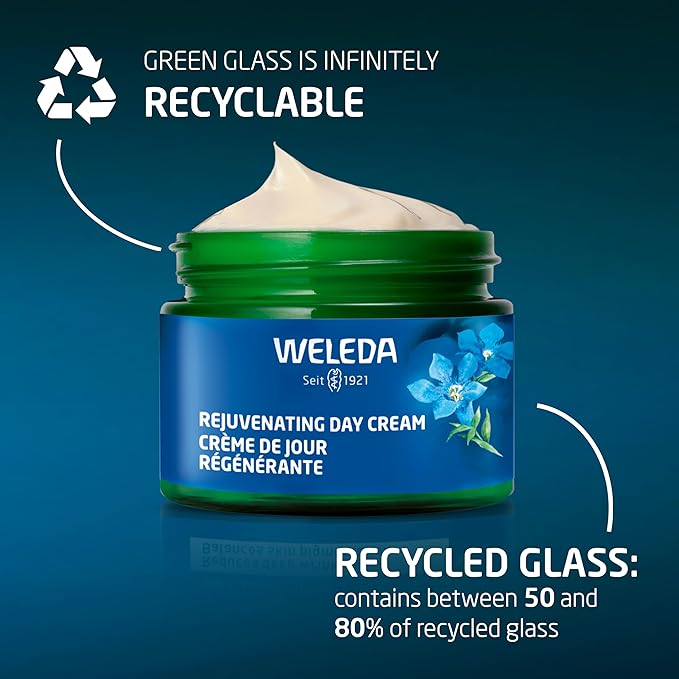 Weleda Face Care Rejuvenating Night Cream, Plant Rich Moisturizer with Blue Gentian and Edelweiss