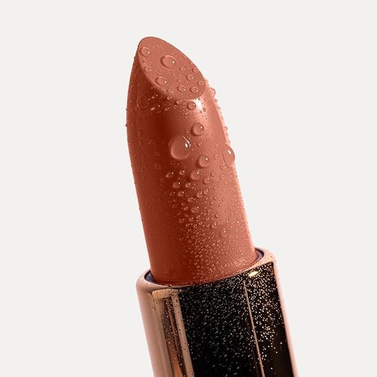 YENSA Vibrant Silk Hydrating Lip Stick - Long Lasting Lipstick with Hyaluronic Acid, Vitamin E & Super Oils - High Pigment Color & Semi Glossy Finish - Moisturizing Formula - Ignite (0.12 oz)