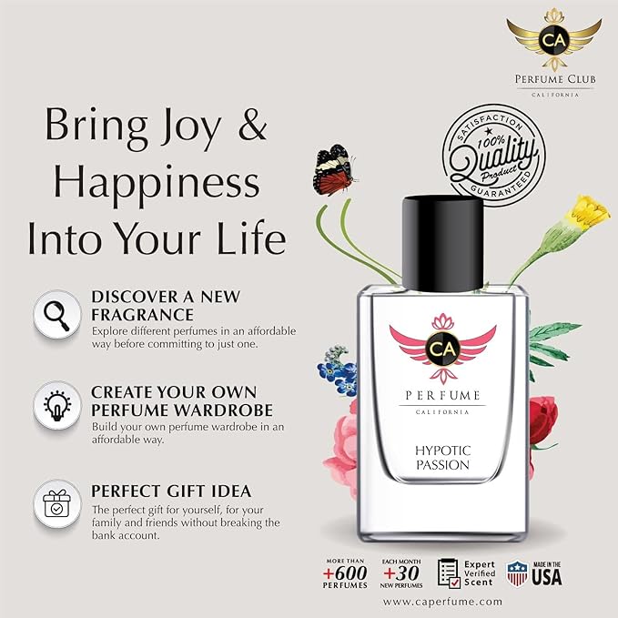 CA Perfume Impression of Soleil Blanc For Women & Men Fragrance Eau de Parfum Spray Bottle 1.7 Fl Oz/50ml-X1