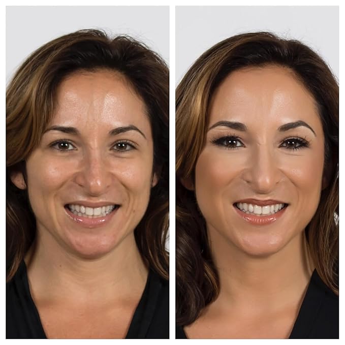 Emani Loose Powder Foundation Makeup for Sensitive Skin, Skin Perfecting, Natural Mineral Foundation with Buildable Coverage, Oil Control, Talc Free, Cruelty-Free & Vegan, Sand