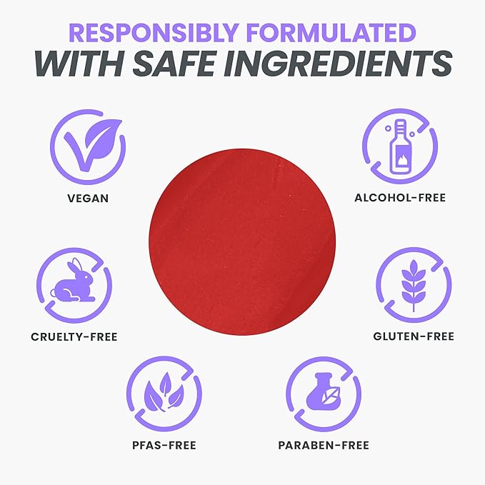 Wonderskin Wonder Blading All Day Lip Stain Peel Off Masque - Long Lasting, Waterproof and Transfer Proof Red Lip Tint, Matte Finish Peel Off Makeup (Hayley Masque)